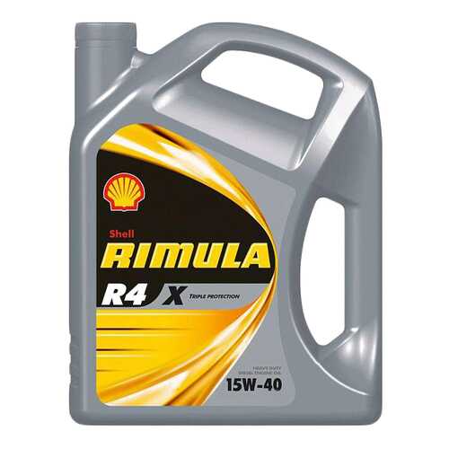 Моторное масло Shell Rimula R4 X 15w-40 4л в Башнефть
