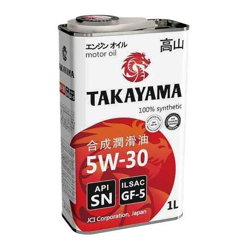 Моторное масло TAKAYAMA 5W-30 GF-5 1 л в Башнефть