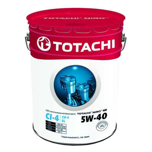 Моторное масло Totachi Niro HD Synthetic API CI-4 / SL 5W-4019,34л в Башнефть