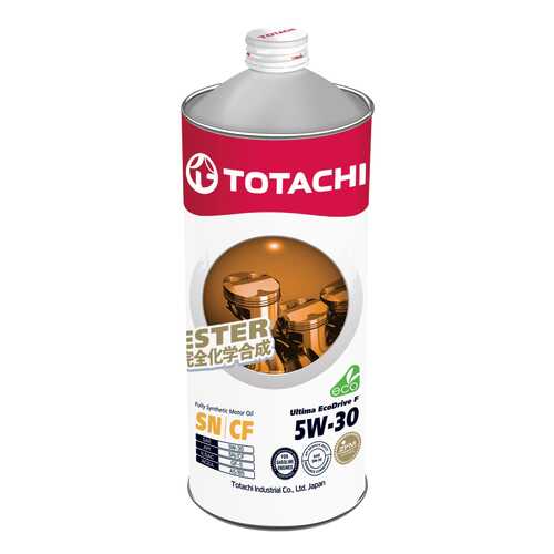 Моторное масло Totachi Ultima EcoDrive F Fully Synthetic SN/CF 5W-30 1л в Башнефть
