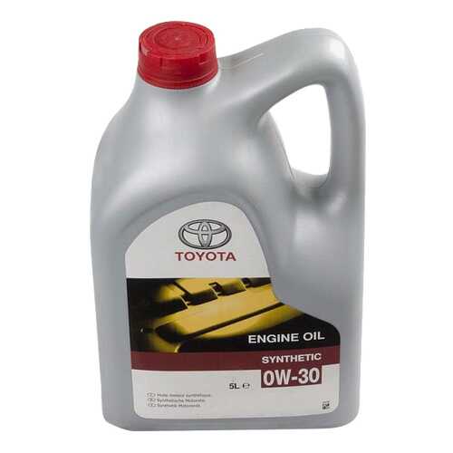 Моторное масло Toyota Engine Oil Synthetic 0W-30 5л в Башнефть