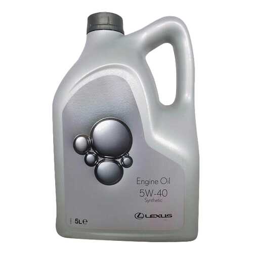 Моторное масло Toyota Lexus Engine Oil Synthetic 5W-40 5л в Башнефть