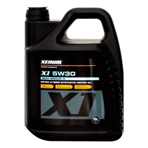 Моторное масло Xenum VRX SAE 5W-30 5л в Башнефть
