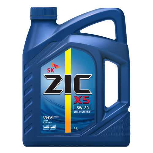 Моторное масло Zic X5 5W-30 4л в Башнефть