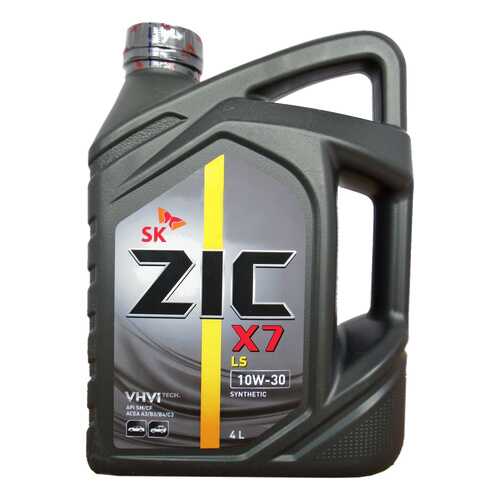 Моторное масло Zic X7 LS 10W-30 4л в Башнефть