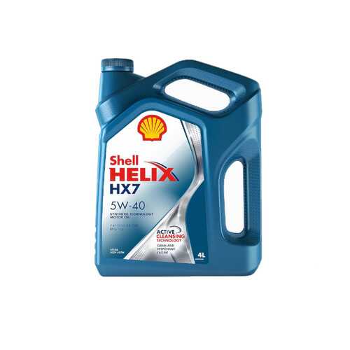 Shell Масло Моторное Полусинтетическое Helix Hx7 5w-40 4л (550046366) 550051497 в Башнефть