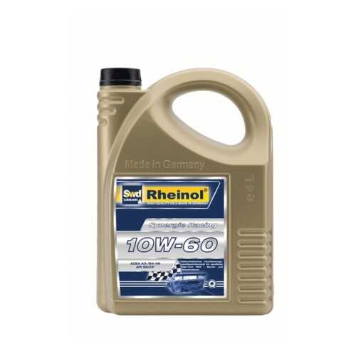 SWD Rheinol Моторное Масло Synergie Racing 10w60 Син. (4л) в Башнефть