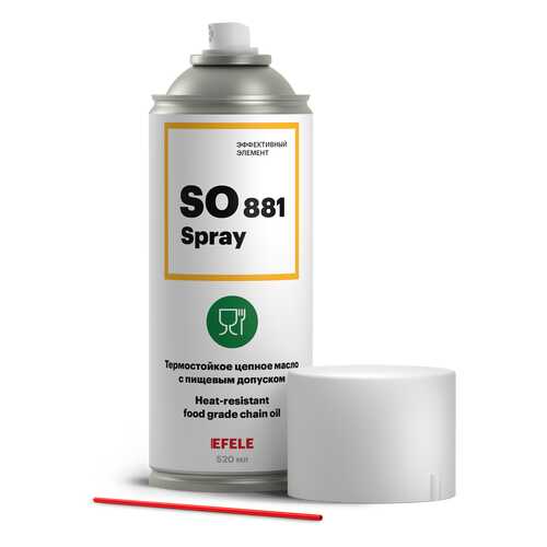 Термостойкое цепное масло с пищевым допуском EFELE SO-881 SPRAY (520 мл) в Башнефть