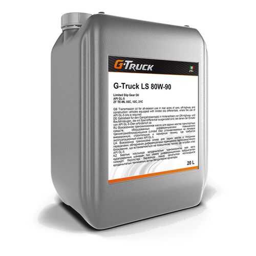 Трансмиссионное масло G-Energy G-Truck LS 80W-90 кан.20л (18 300 г) в Башнефть