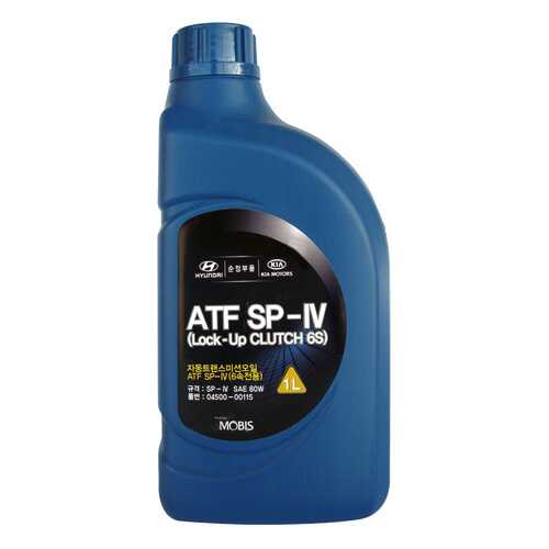 Трансмиссионное масло Hyundai-KIA ATF SP-IV 80W 1л 0450000115 в Башнефть