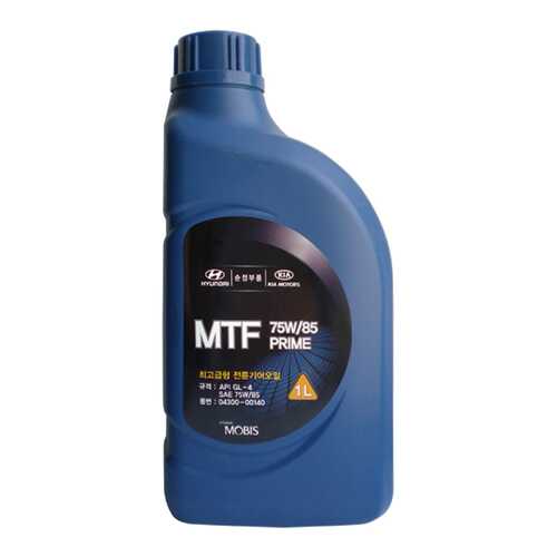 Трансмиссионное масло Hyundai-KIA MTF PRIME 75w85 1л 0430000140 в Башнефть