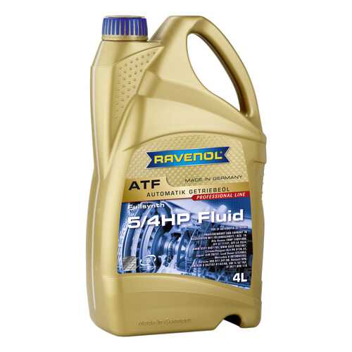 Трансмиссионное масло RAVENOL ATF 5/4 HP 4л 1212104-004-01-999 в Башнефть