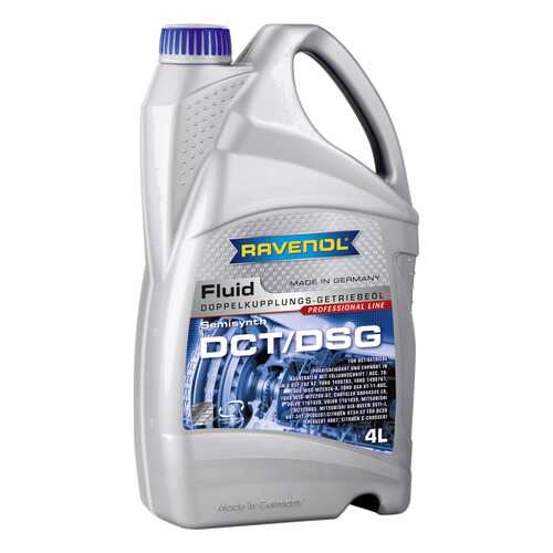 Трансмиссионное масло RAVENOL DCT/DSG Getriebe Fluid 4л 1212106-004-01-999 в Башнефть