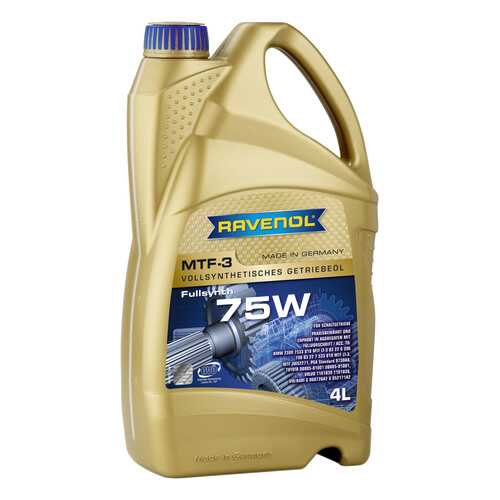 Трансмиссионное масло RAVENOL MTF -3 75w 4л 1221104-004 в Башнефть