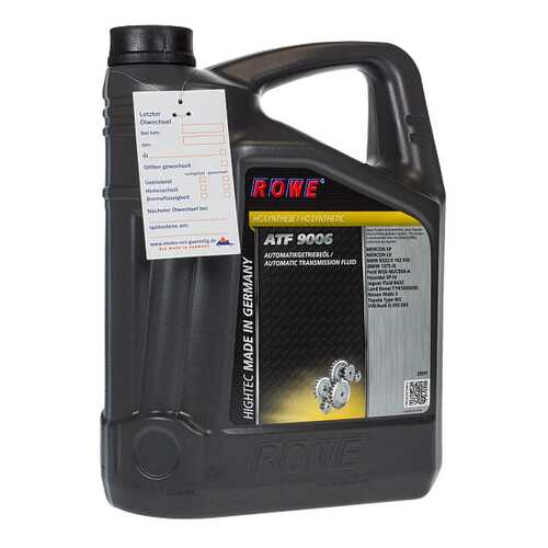 Трансмиссионное масло Rowe HIGHTEC ATF 5л 25051-0050-03 в Башнефть