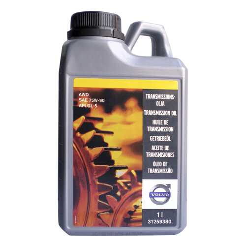 Трансмиссионное масло Volvo 75w90 1л 31259380 в Башнефть
