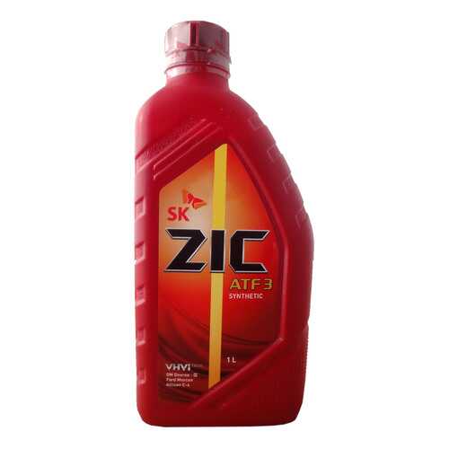 Трансмиссионное масло ZIC ATF III 1л 132632 в Башнефть