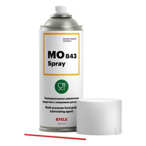 Универсальное масло с пищевым допуском EFELE MO-843 SPRAY (520 мл) в Башнефть
