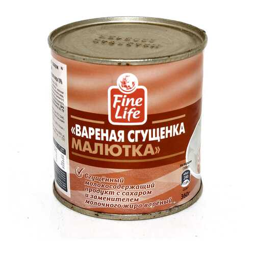 Продукт Fine Life вареная сгущенка малютка 360 г в Башнефть
