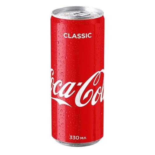 Напиток газированный Coca-Cola classic жестяная банка 0.33 л в Башнефть