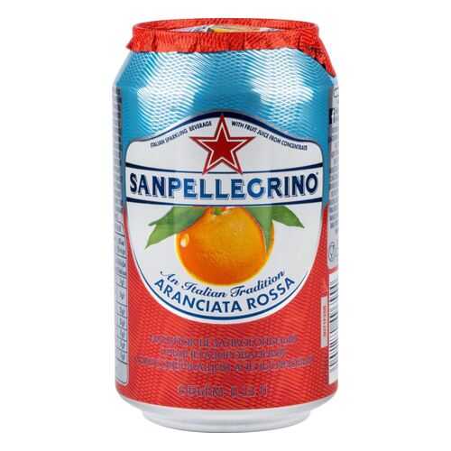 Напиток Sanpellegrino с соком красного апельсина среднегазированный жестяная банка 0.33 л в Башнефть