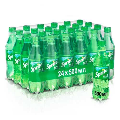 Спрайт без сахара SPRITE Zero Мята-лимон 500 мл (коробка 24 штуки) в Башнефть