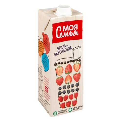 Напиток Моя Семья сокосодержащий ягода-вкуснягода 0.95 л в Башнефть