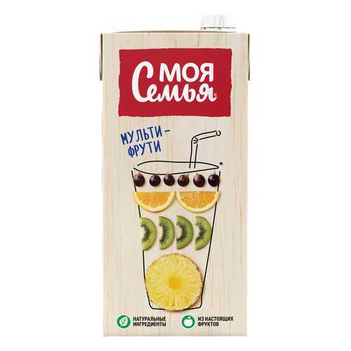 Напиток сокосодержащий Моя Семья мульти-фрути 1.93 л в Башнефть