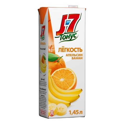 Нектар апельсин-банан J7 тонус легкость с пребиотиком 1.45 л в Башнефть