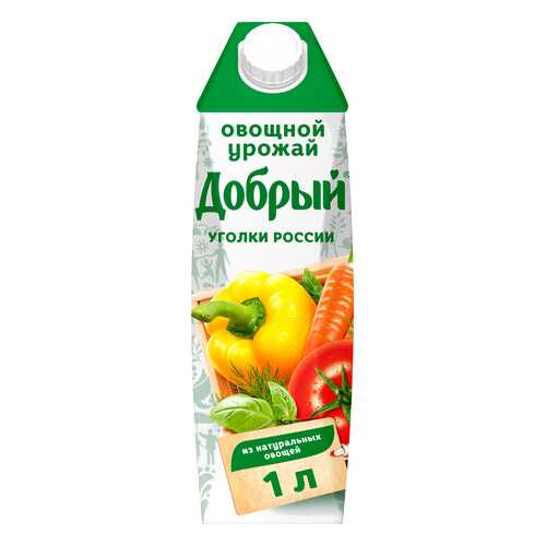Нектар мультиовощной Добрый овощной урожай 1 л в Башнефть