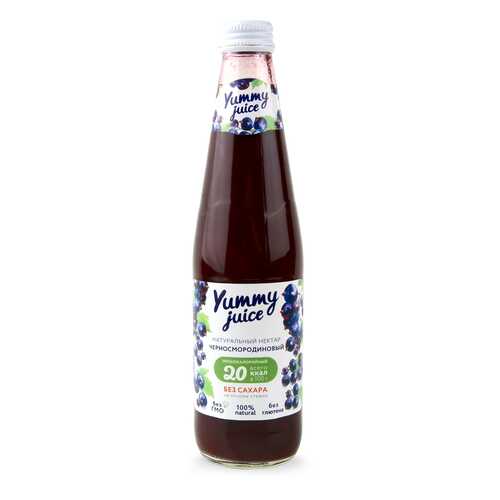 Нектар Yummy juice черносмородиновый без сахара в Башнефть