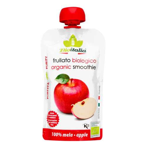 Пюре Bioitalia из яблока смузи 120 г в Башнефть